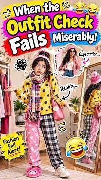 Outfit Check Gone Wrong: Hilarious Fashion Fails! #funny #hilariousfails