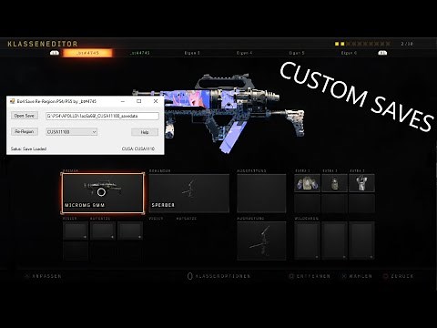 How to make MODDED SAVES for Black Ops 4 (PS4/PS5)