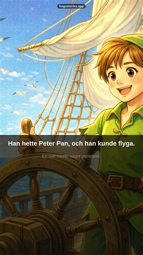 Learn Swedish: Peter Pan #swedish #A2