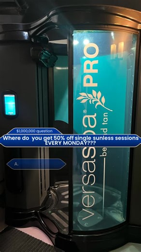 BRONZE TAN on Instagram: "✨ MONDAY GLOW DEAL ✨ Glow smarter at Bronze Tan of St. Louis 🤎 Every Monday enjoy 50% OFF single sunless sessions in our 🔥 VersaSpa Pro Spray Booth ✔️ Even, flawless color ✔️ Zero mess, zero stress ✔️ Perfect every time ⚠️ Session must be used the same day 📅 Mondays only start the week bronzed ✨ #VersaSpaPro #BronzeTanSTL #MondayGlow #SunlessSTL #SprayTanGoals"