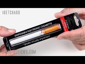 REVIEW OF THE GAMUCCI DISPOSABLE ELECTRONIC CIGARETTE