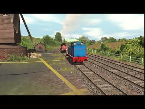 Thomas and the magic railroad chase scene