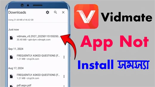 2.1K views · 46 reactions | vidmate | vidmate install problem |...