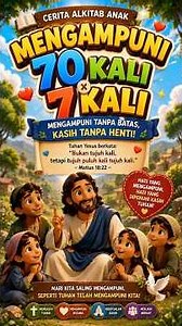 😲 Mengapa Yesus Berkata Mengampuni 70×7 Kali? ❤️ Cerita Alkitab Anak Animasi 3D | Matius 18