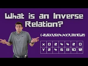 What is an Inverse Relation?