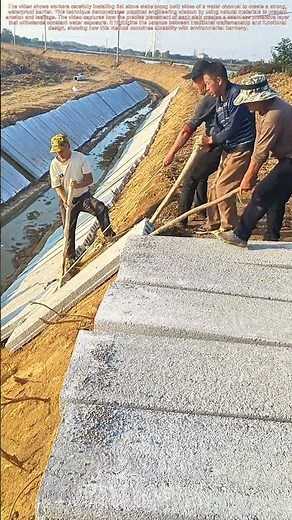 Stonework Secrets: How Slab Lining Supercharges Water Channel Durability