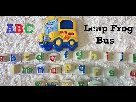 Leap Frog Musical ABC School Bus Singing Magnetic Children’s Toy 2014