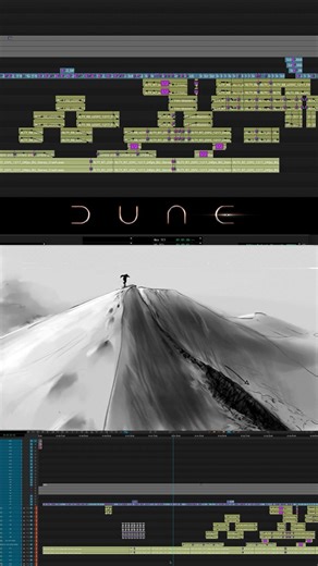 🎬 Dune Timeline Tour with editor Joe Walker, ACE ▶️ youtu.be/EtNufuU2dnk #dune2 #timeline #avidmediacomposer #editing #mediacomposer #editor #postproduction #avid #dune #avidcollab