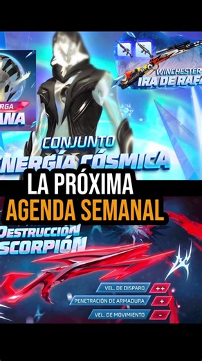 LA PRÓXIMA AGENDA SEMANAL DE FREE FIRE EN ENERO 2026// #FreeFire #agendasemanal #viral