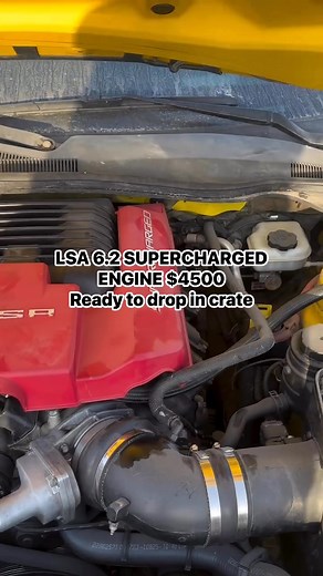 Product link: https://cblauto.shop/product/lsa-6-2-supercharged-engine-2/ Website: https://cblauto.shop 🔥 LSA 6.2L Supercharged Engine – 650HP Beast! 🔥 Unleash pure power with this factory-built LSA 6.2L supercharged engine delivering 650 horsepower of performance perfection. Perfect for high-performance swaps or upgrades — reliable, tuned, and ready to roar. Comes complete with ECU and wiring harness for an easy install. Turn your ride into a powerhouse today! | Cbl Autoshop