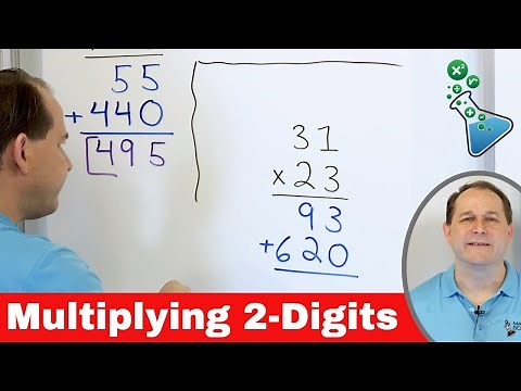 Fast & Easy Method - Multiply 2 -Digit by 2 Digit Numbers