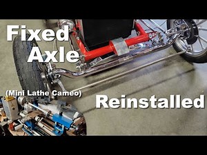 Chasing Deathwobble - Part 3: Assembling and (re) installing the fixed front axle - 1923 Ford Hotrod