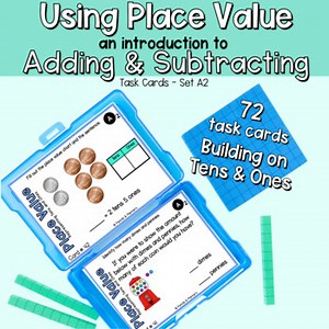 Decomposing Numbers  - Place Value Task Cards