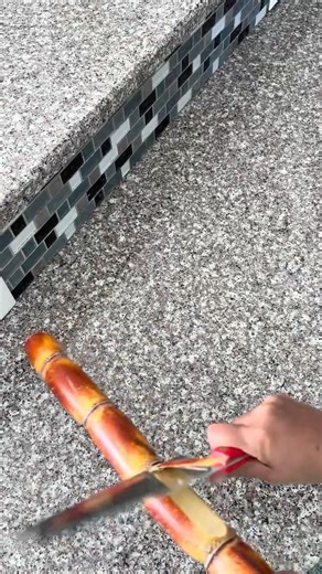 How to Peel and Cut Fresh Sugar Cane
