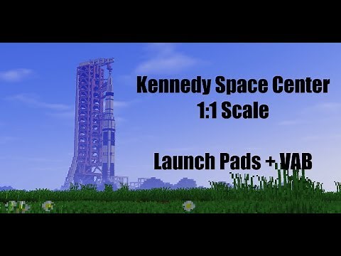 Apollo 11 1:1 Scale in Minecraft