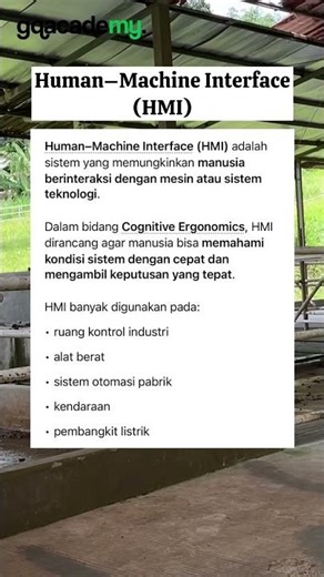 Definisi dari Human–Machine Interface (HMI). #gqacademy #k3