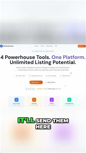 Automated Sales with Photo AI video & Cloud Pano #shorts