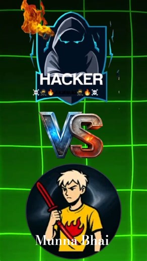 MUNNA BHAI VS HACKER #shortvideo #freefire