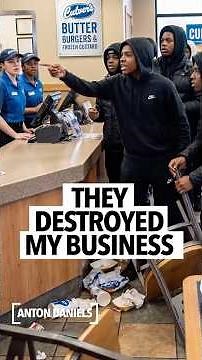 Black woman restaurant owner says young people in Chicago destroyed her business, blame the parents