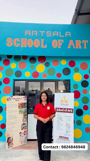 🎨 Join Artsala School of Fine Art! Build your creative skills through drawing, painting and craft. 💫 Enroll now 👇 | 3D Art Museum