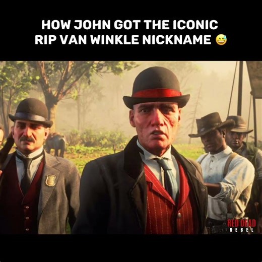 How John got the iconic Rip Van Winkle Neak name | Red Dead Redemption 2
