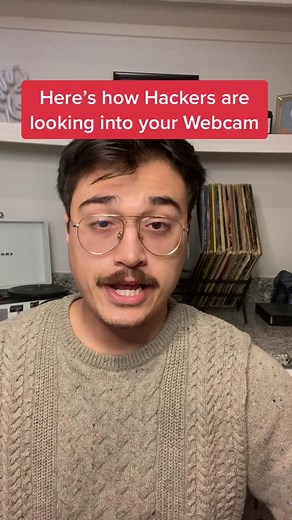 This is how hackers are looking into your webcam, for educational purposes #cybersecurity #cybersecurityawareness #cybersec #cybersecuritytraining #techcareer #technology #hackers