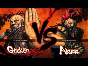 Super Street Fighter IV: Akuma vs Gouken (HD 720p)