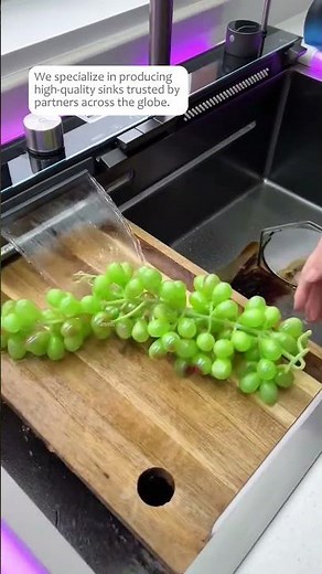 Smart Stainless Steel Kitchen Sink System | OEM & Retail Ready for U.S. Market 🇺🇸