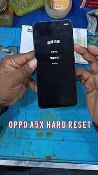 OPPO A5X ( CPH 2725 ) HARD RESET USERLOCK #shotrs #oppo #hardreset #userlock #howtoremove #foryou