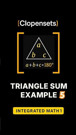 Exterior Angle Theorem (Triangles) | Worked Example 2 #maths #geometry #triangle #maths
