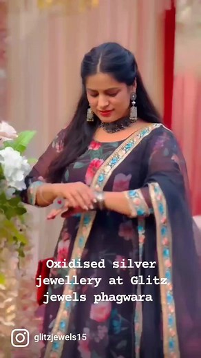 4.2K views · 20 reactions | Beautiful client in Oxidised silver...