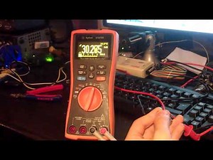 Agilent U1273A Continuity tone mode