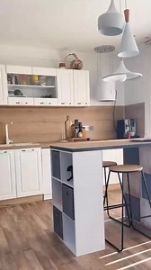 21K views · 54 reactions | Kitchen glow-up in a day? Yes, please! ✨ This easy IKEA hack turns basic pieces into a stylish kitchen island! Whether you need extra counter space, hidden storage, or a chic focal point, this DIY has you covered. Check out our blog for more ideas! | Home Designing | Facebook