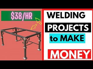 50 WELDING Projects Ideas With TABLE - NOBODY TALK ABOUT - MAKE MONEY WELDING - DIY welding project