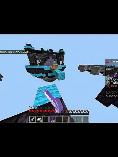 "I HAVE SKILL ISSUES" #foryou #minecraft #meme #memes #minecraftmemes #bedwars