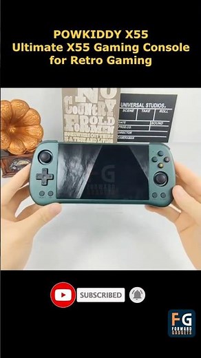 POWKIDDY X55 – The Ultimate X55 Gaming Console for Retro Gaming on the Go!! #powkiddy #x55 #trending