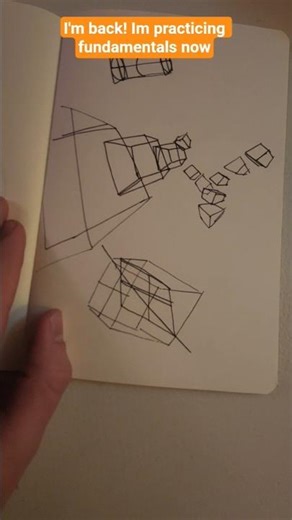 fundamentals practice, form. #art #drawing #fundamentals
