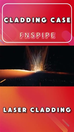 Laser Cladding for steel pipes and pipe fittings#cladding #overlay #laser