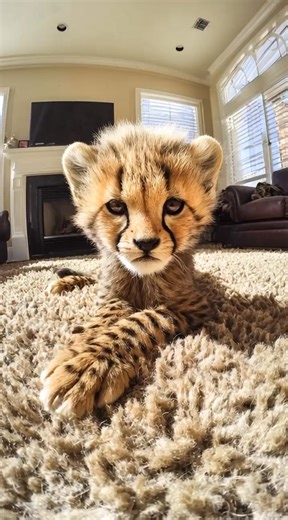 Cute cub. Cozy vibes. Legally questionable. 😍🤣 | Animals Are Amazing