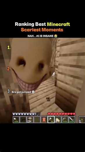 Ranking Best Minecraft Scariest Moments 💀