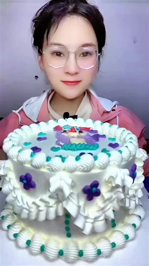 Delicious ASMR Cake Mukbang Experience
