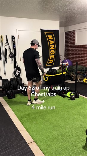 Day 62 Workout Routine: Chest, Abs & Running