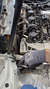 166K views · 1.1K reactions | removing a broken engine mount #mechanic #repair #mercedesbenz #AMG #CLA45S #engine #sportscar | Marius RBE | Facebook