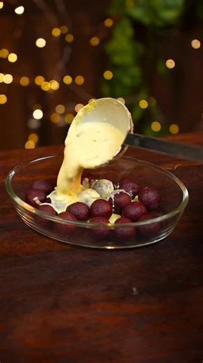 Rekha S | Beetroot Gulab Jamun dunked in rich, creamy rabadi… made with pure love ❤️ Valentine’s Day is not just for lovers, it’s for everyone who... | Instagram