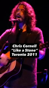 The incredible Chris Cornell performing a solo rendition of his Audioslave song “Like a Stone” live in Toronto, Canada April 20th 2011 as part of the Songbook tour. It must have been incredible to see Chris on this tour Crowd sourced videos synced and edited by myself #chriscornell #chriscornellforever #audioslave #nobodysingslikeyouanymore | Jakeflix