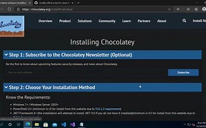 离线安装Chocolatey - Windows下的包管理工具
