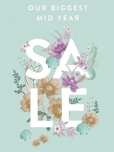 3 days to go 🐚 our BIGGEST mid year sale ever! | SPELL