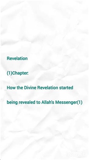 Sahih al-Bukhari is a collection of Hadith#hadith#sahihbukhari