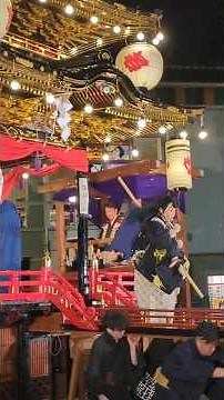 勧進帳の豪快な弁慶の飛び六方 八日市町千秋楽 小松市お旅まつり 子供歌舞伎