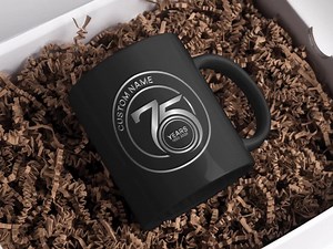 75th Anniversary Logo: Personalized Diamond Jubilee Emblem (digital Download SVG, PDF, PNG) - Etsy